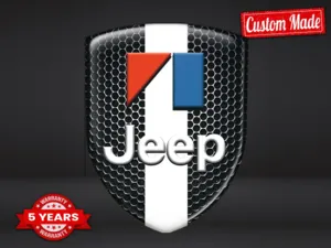 Jeep Autocollants Logo Vinyle Pro Max Résistants Stylé Design